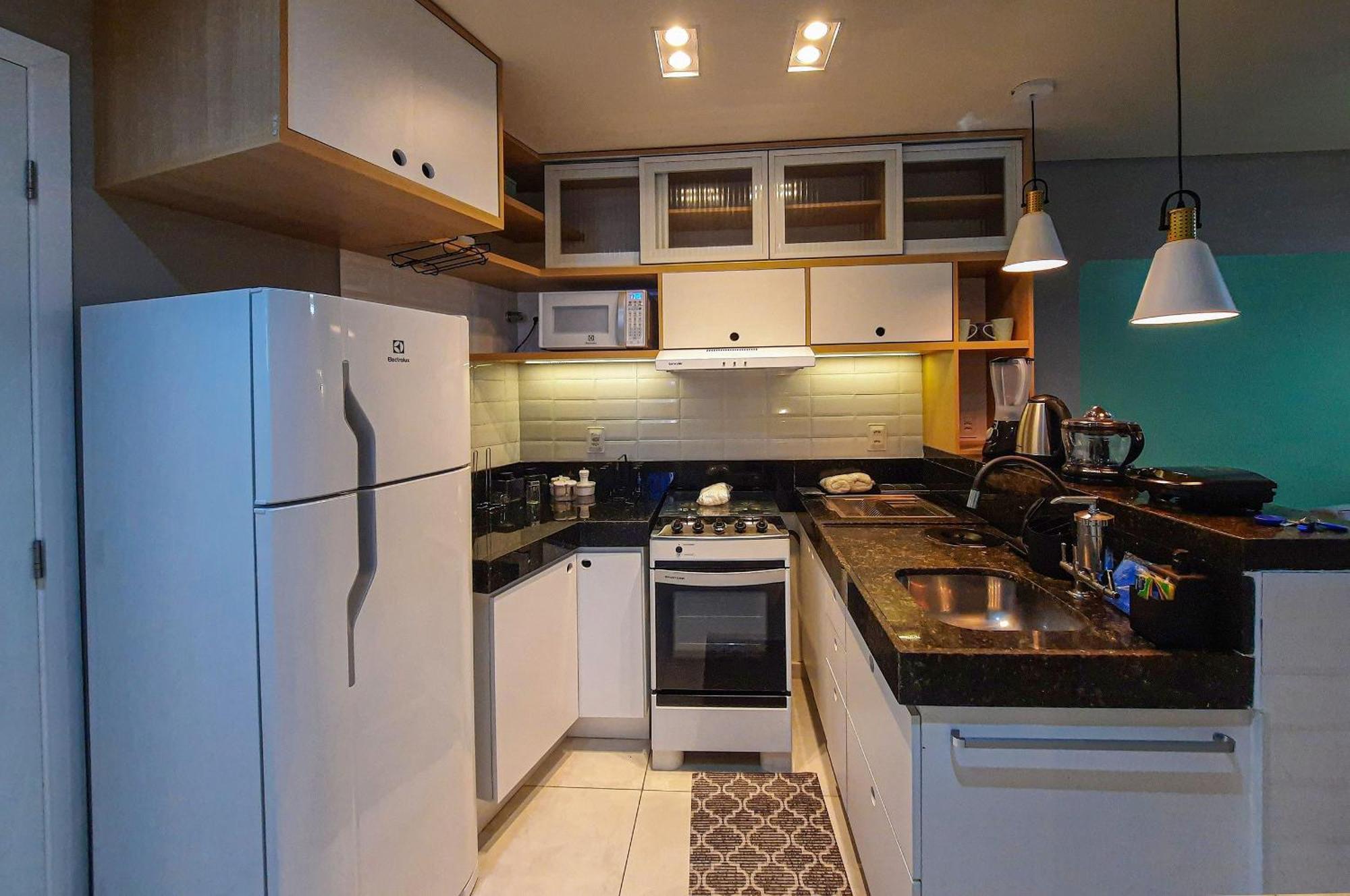 Flat Novinho 4 Pessoas 500m Meireles Compact *